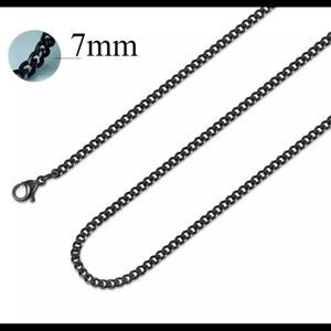 UNISEX PUNK STAINLESS STEEL 7mm NECKLACE/CHAIN
